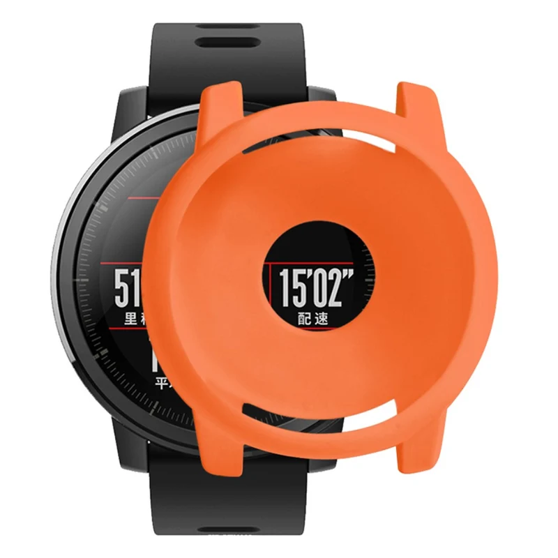 Huami Amazfit Stratos 2 Watch Protective Frame Soft Silicone Drop-proof Cover