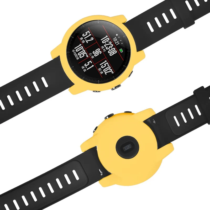 Huami Amazfit Stratos 2 Watch Protective Frame Soft Silicone Drop-proof Cover