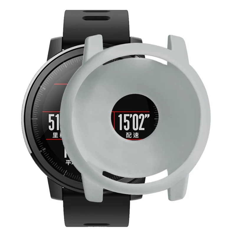 Huami Amazfit Stratos 2 Watch Protective Frame Soft Silicone Drop-proof Cover