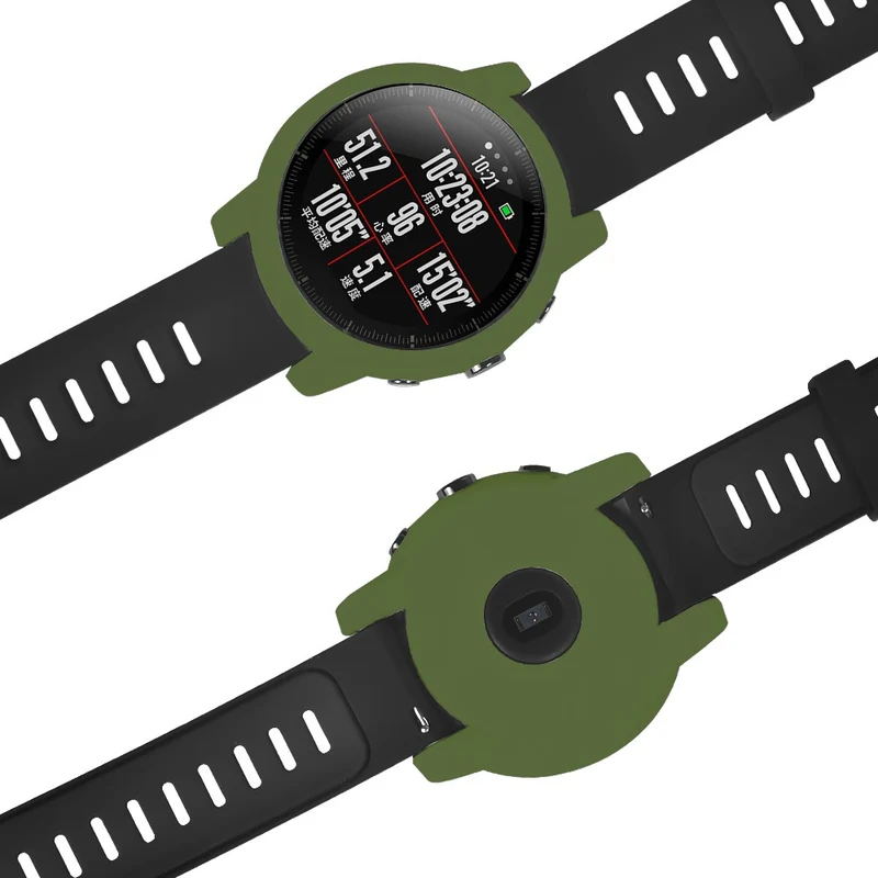 Huami Amazfit Stratos 2 Watch Protective Frame Soft Silicone Drop-proof Cover