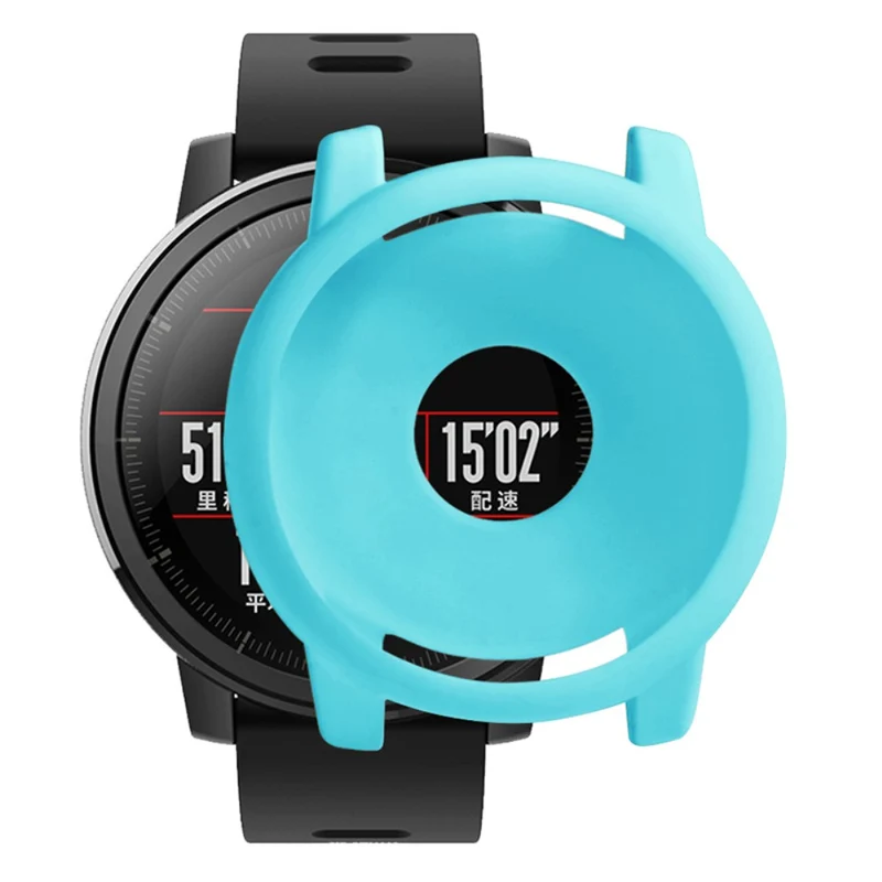 Huami Amazfit Stratos 2 Watch Protective Frame Soft Silicone Drop-proof Cover