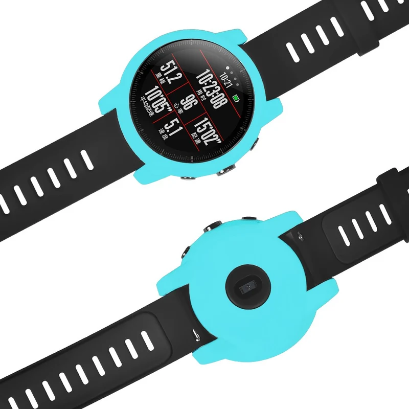 Huami Amazfit Stratos 2 Watch Protective Frame Soft Silicone Drop-proof Cover