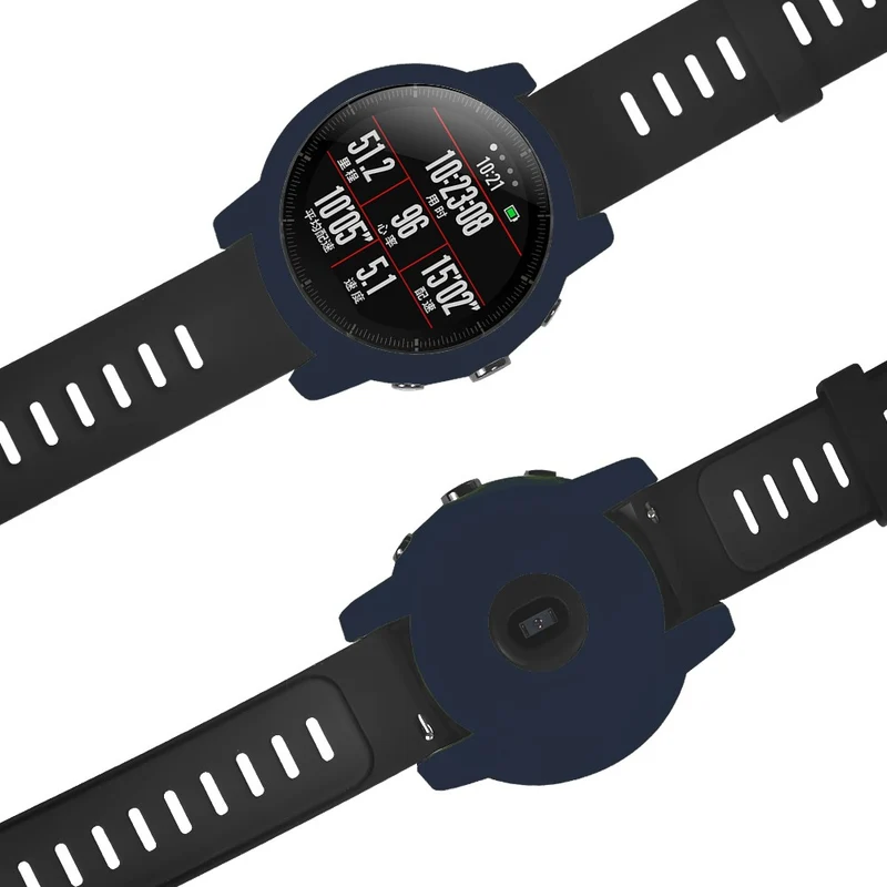 Huami Amazfit Stratos 2 Watch Protective Frame Soft Silicone Drop-proof Cover