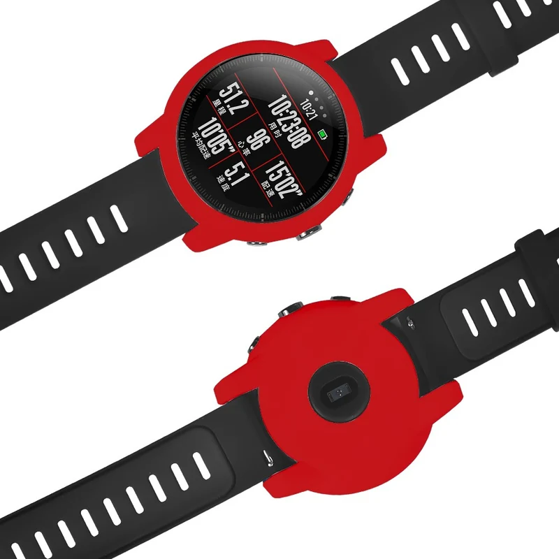 Huami Amazfit Stratos 2 Watch Protective Frame Soft Silicone Drop-proof Cover