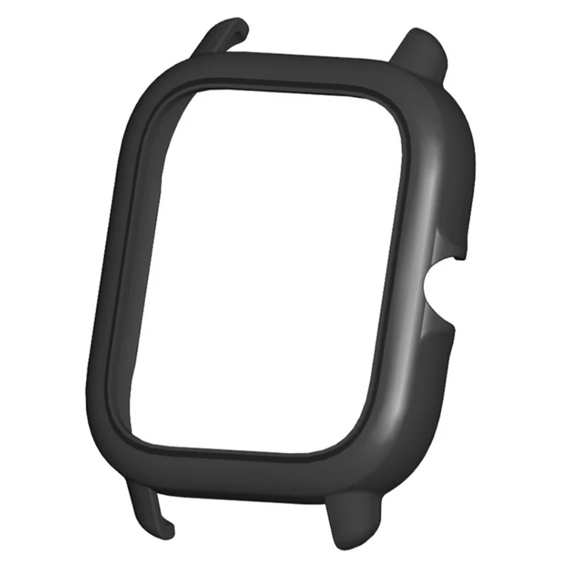 Huami Amazfit GTS3 Protective Cover Frame Hard Hollow Watch Case - Black+White