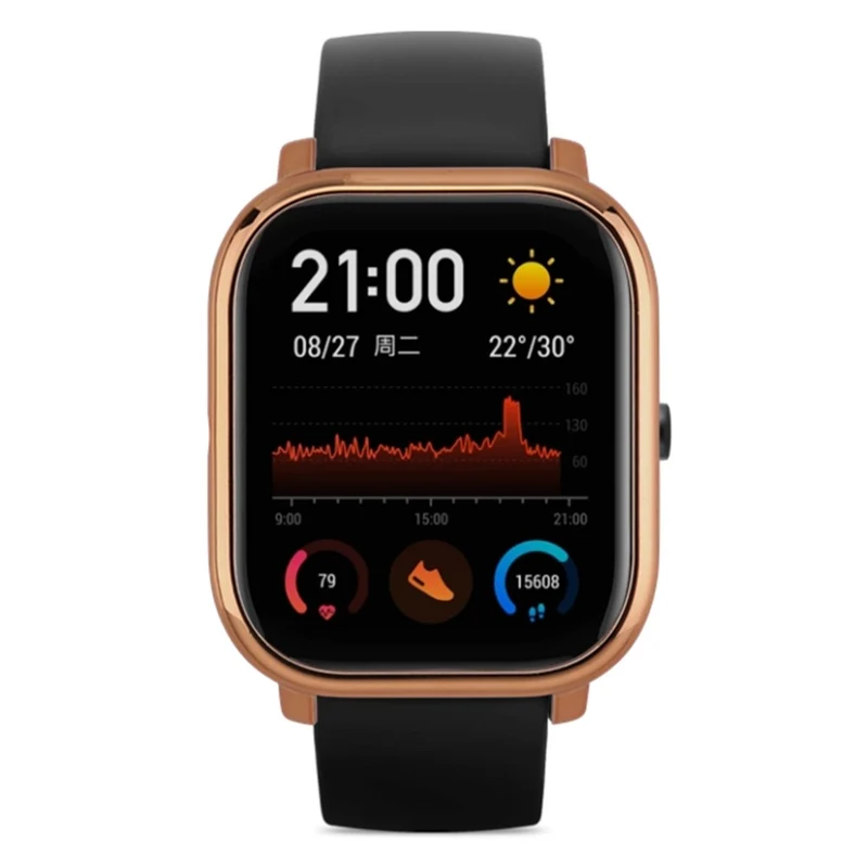 Huami Amazfit GTS Bumper Frame Hollow Hard Electroplated Watch Case