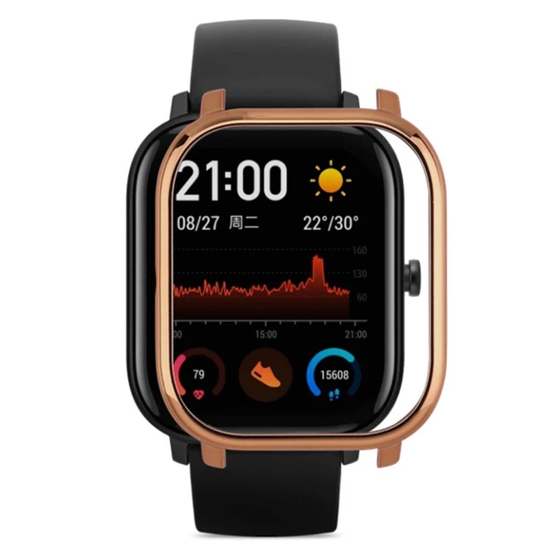Huami Amazfit GTS Bumper Frame Hollow Hard Electroplated Watch Case