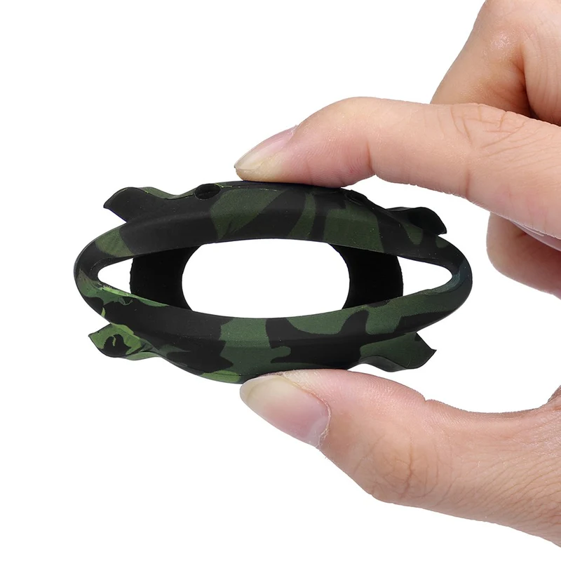 Huami Amazfit GTR 3 / GTR 3 Pro / GTR 47mm Silicone Bumper Frame Hollowed Cover - Grey Camouflage