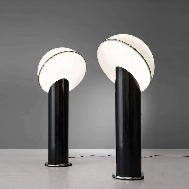 Moderne Halbkreis Stehlampe