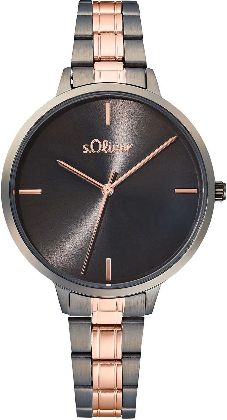 s.Oliver Time 2033514 Damenuhr • Lifestyle-Design • Bicolor