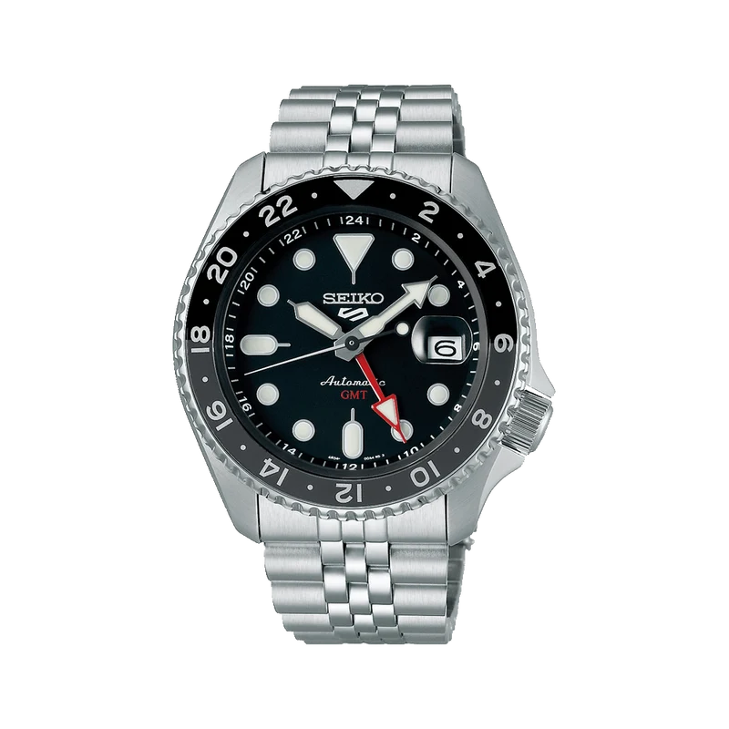 Seiko 5 Sports SSK001K1 Herrenuhr • Automatik GMT • Japanische Manufakturqualität