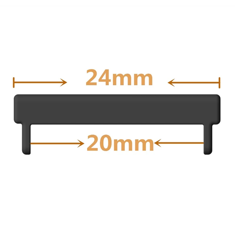 1 Pair Suunto 7 / 9 / D5i Metal Connector Kit 24mm to 20mm Watch Lug Adapters Watchband Accessories