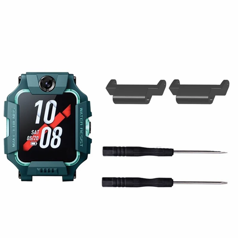 1 Pair For Imoo Watch Phone Z / Q / D Series Watch Strap Linker Zinc Alloy Connector