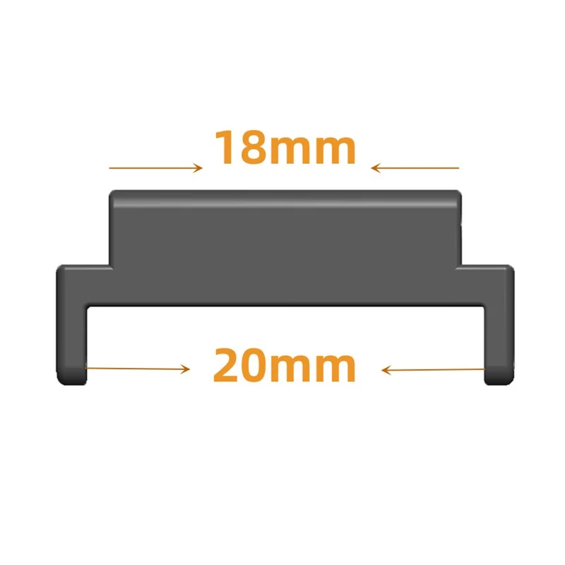 1 Pair Huawei Watch GT 4 41mm Metal Adapter Universal 18mm to 20mm Watch Lugs Band Connector