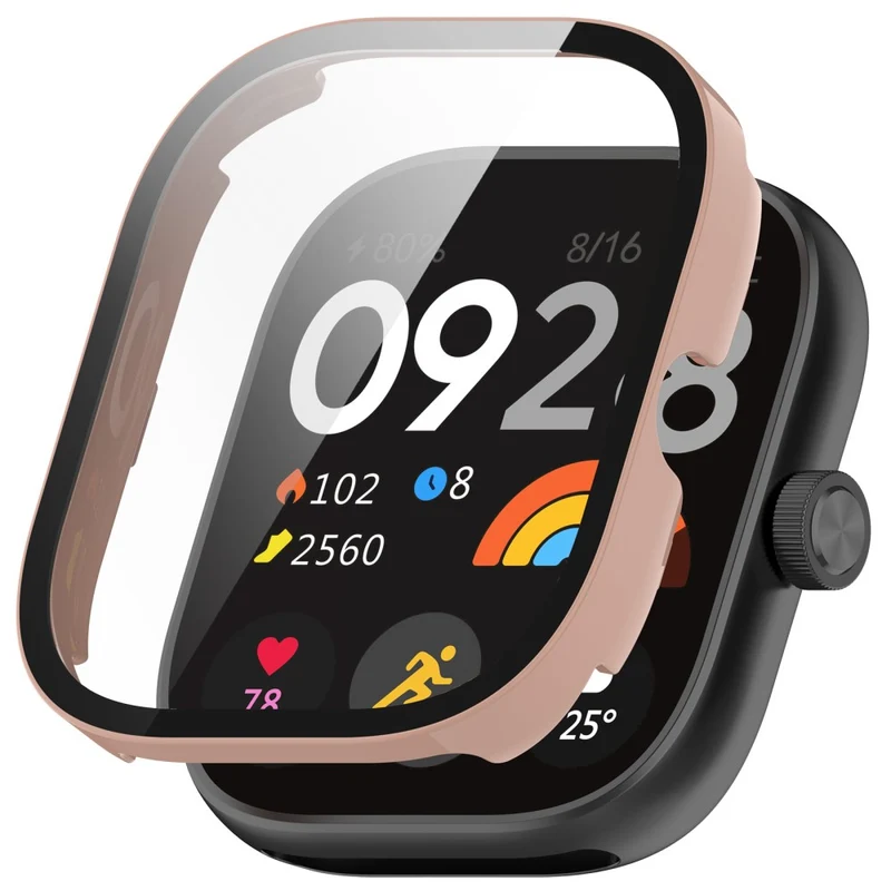 Xiaomi RedMi Watch 4 Full Protective Case Watch Cover with Tempered Glass Screen Protector