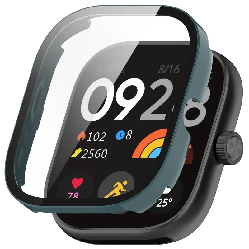 Xiaomi RedMi Watch 4 Full Protective Case Watch Cover with Tempered Glass Screen Protector