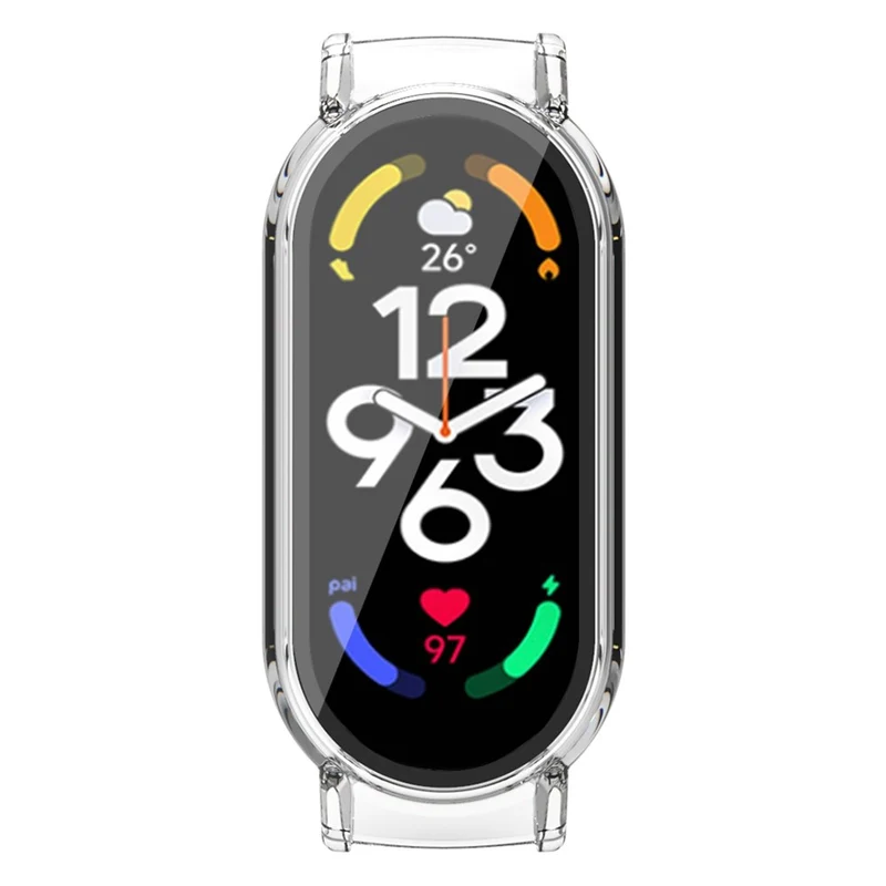 Xiaomi Mi Band 7 / Band 7 NFC Watch Case Cover with Tempered Glass Screen Protector
