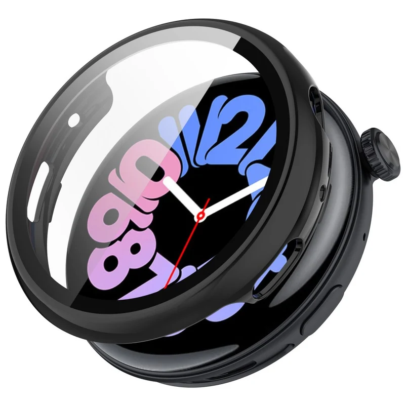 Vivo Watch 3 Hard Bump Resistant Cover Watch Case with Tempered Glass Screen Protector
