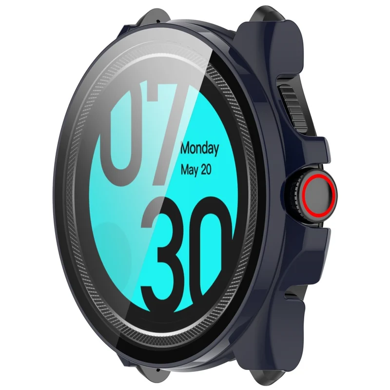 TicWatch Pro 5 Hard Flexible Watch Case with Built-in Tempered Glass Screen Protector