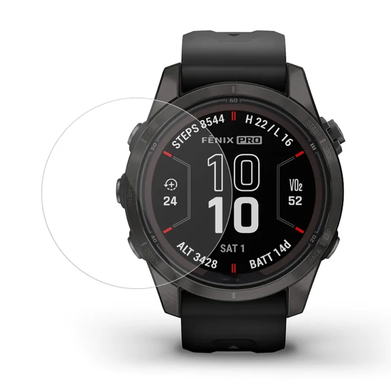 ENKAY HAT PRINCE 2Pcs Garmin Fenix 7S Pro Screen Protector 3D Curved Soft Bump Resistant Edge and Scratch Resistant Watch Film
