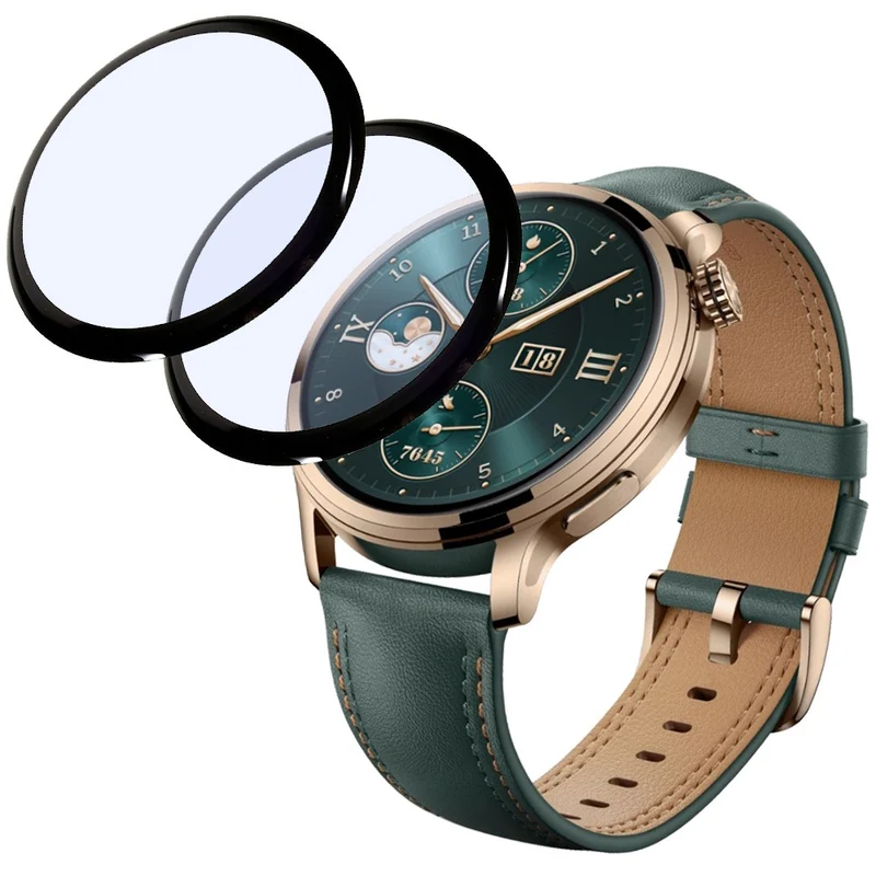 2Pcs / Pack Honor Watch 4 Pro Screen Protector rple Light HD Watch Film