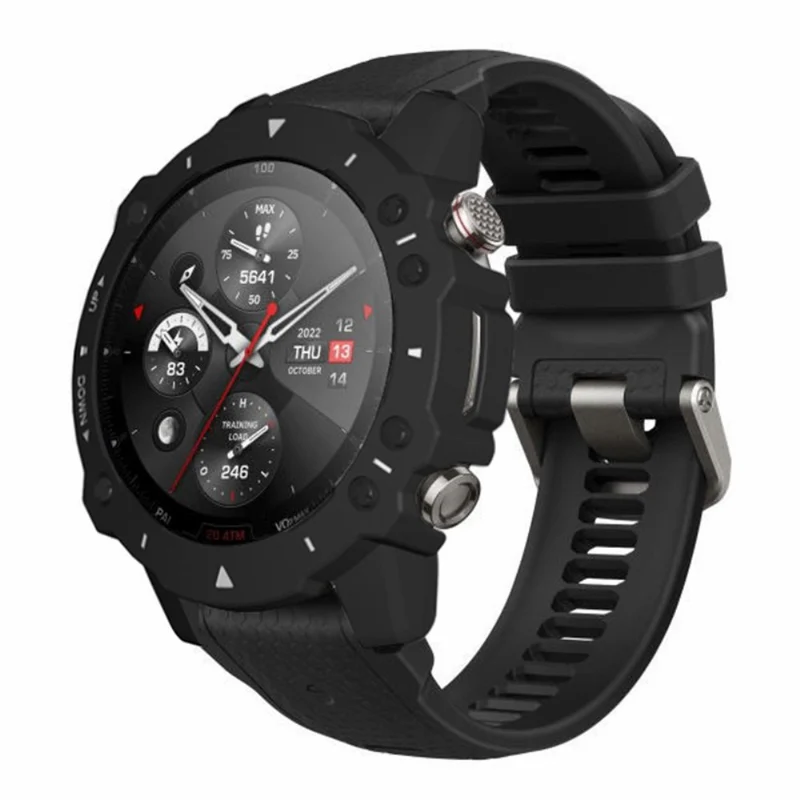 Huami Amazfit Falcon Watch Case Anti-drop Hard Watch Frame Protective Shell - Black+White