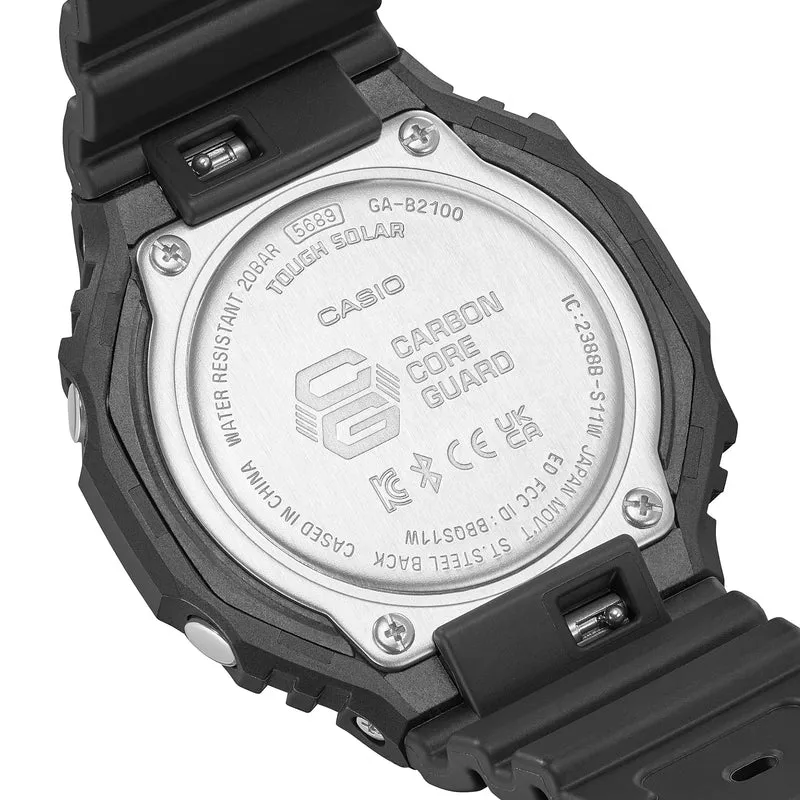 Casio G-Shock GA-B2100-1AER Herrenuhr • Tough Solar • Bluetooth