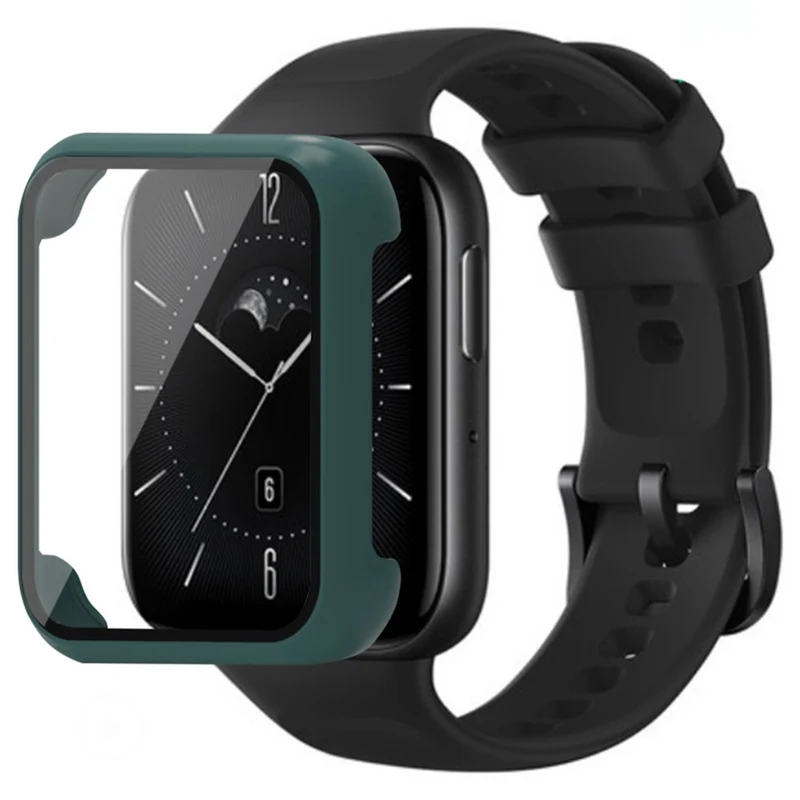 Oppo Watch 3 Watch Case Electroplated Hard Cover with Tempered Glass Screen Film