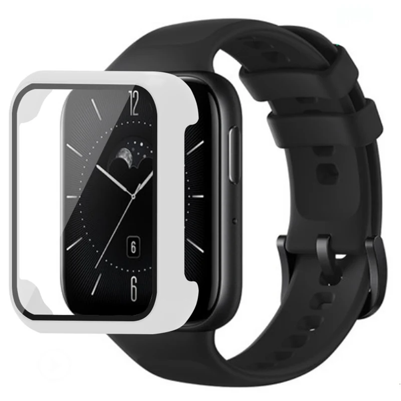 Oppo Watch 3 Watch Case Electroplated Hard Cover with Tempered Glass Screen Film