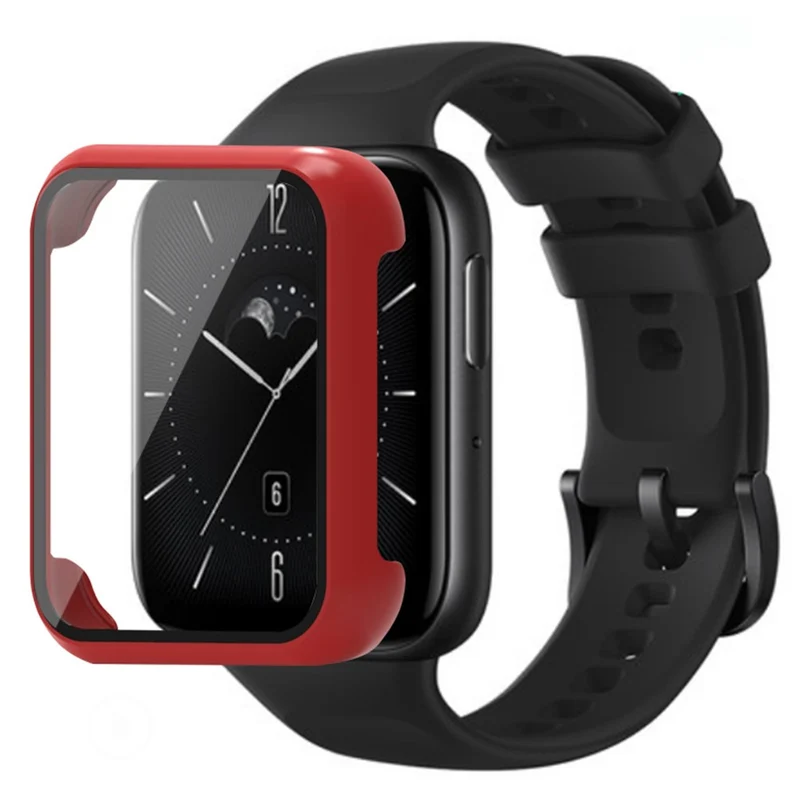 Oppo Watch 3 Watch Case Electroplated Hard Cover with Tempered Glass Screen Film