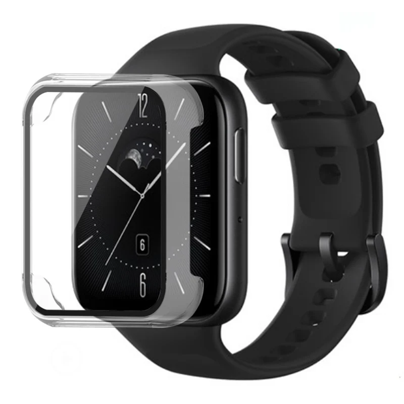 Oppo Watch 3 Watch Case Electroplated Hard Cover with Tempered Glass Screen Film