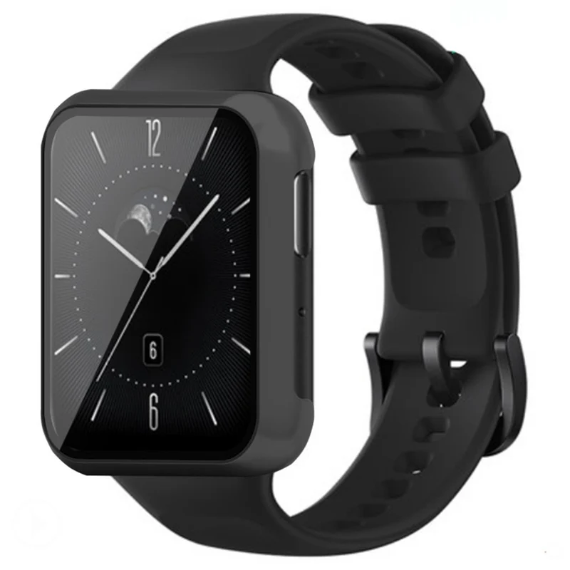 Oppo Watch 3 Watch Case Electroplated Hard Cover with Tempered Glass Screen Film