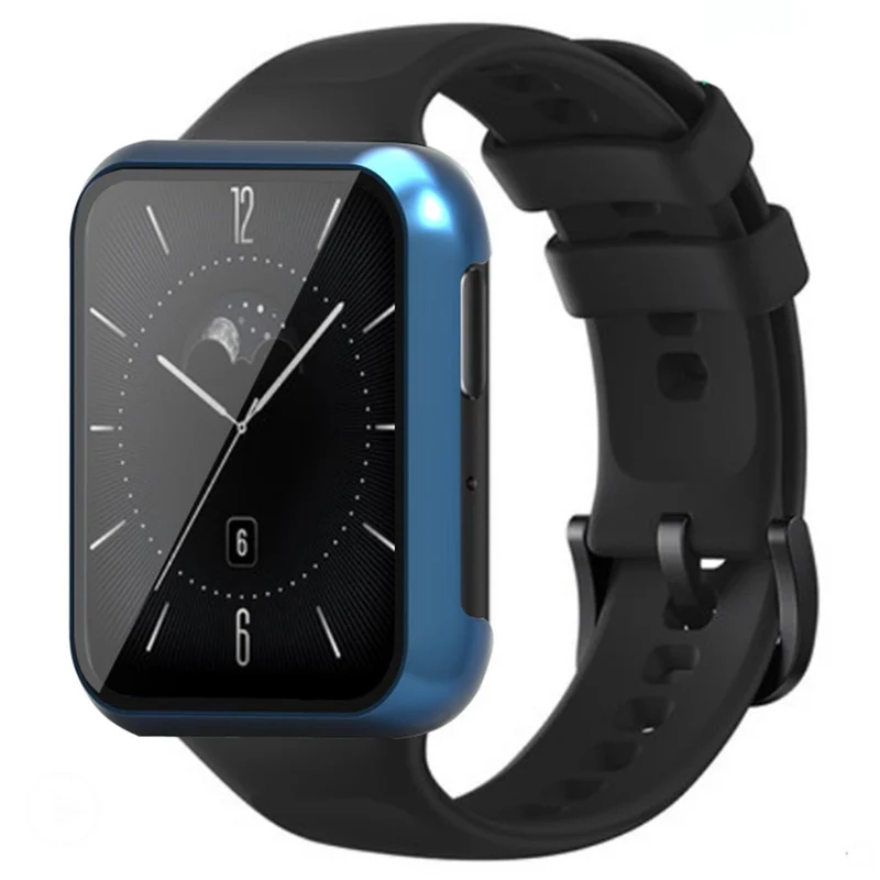 Oppo Watch 3 Watch Case Electroplated Hard Cover with Tempered Glass Screen Film