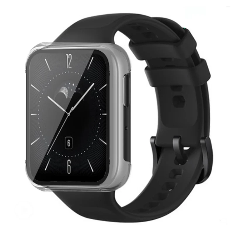 Oppo Watch 3 Watch Case Electroplated Hard Cover with Tempered Glass Screen Film