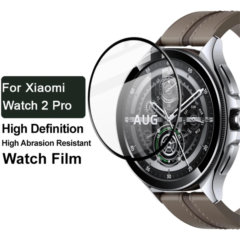 2Pcs / Pack Xiaomi Watch 2 Pro Screen Protector High Transparency Flexible Screen Film