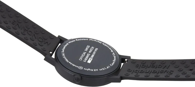 Mondaine essence MS1.41120.RB Unisex-Uhr • Nachhaltig • SBB