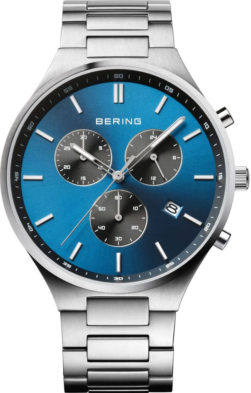 Bering Titanium 11743-707 Herrenuhr • Leichtes Titan • Kratzfestes Saphirglas