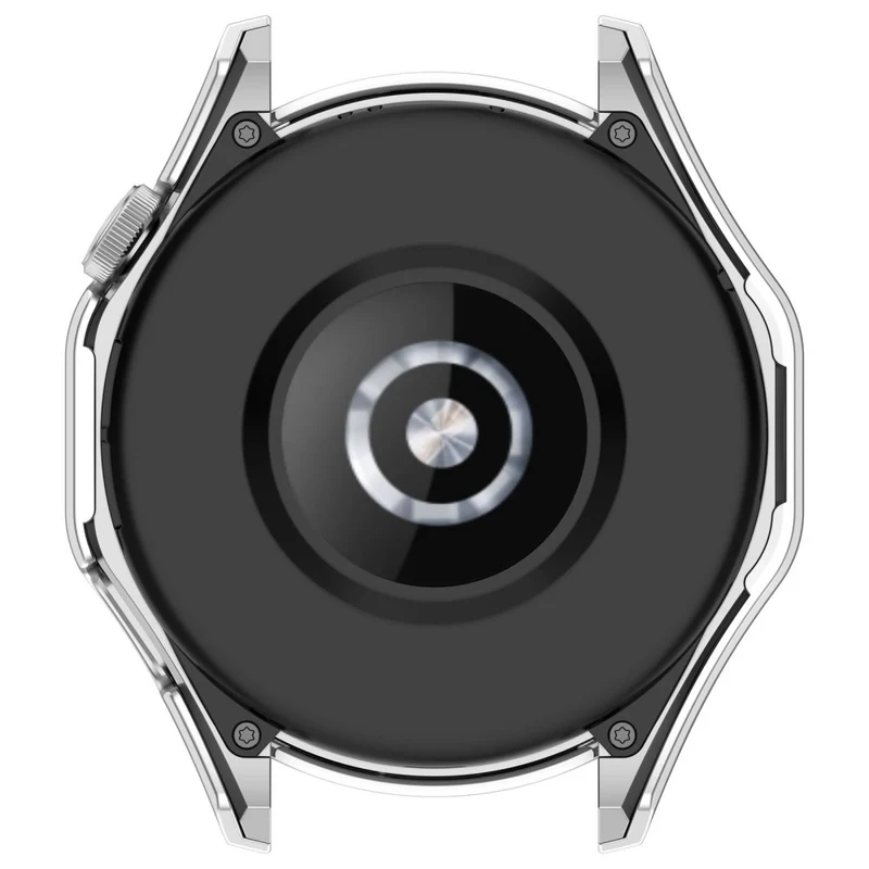 Huawei Watch GT 4 46mm Watch Case Tempered Glass Screen Protector Frame Cover with Dial Plate