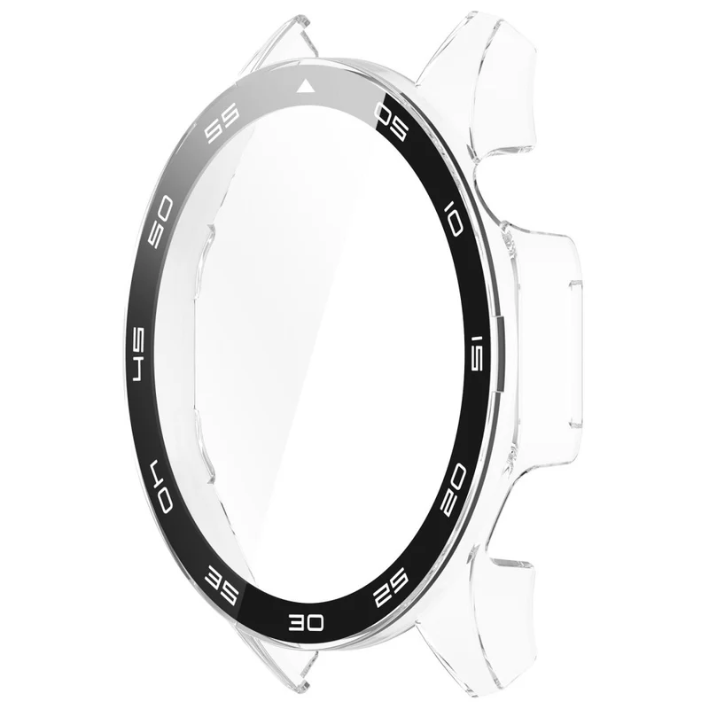 Huawei Watch GT 4 46mm Watch Case Tempered Glass Screen Protector Frame Cover with Dial Plate