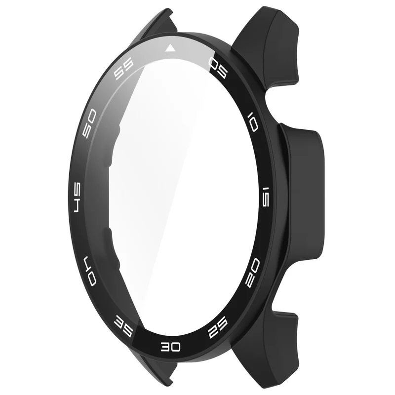 Huawei Watch GT 4 46mm Watch Case Tempered Glass Screen Protector Frame Cover with Dial Plate