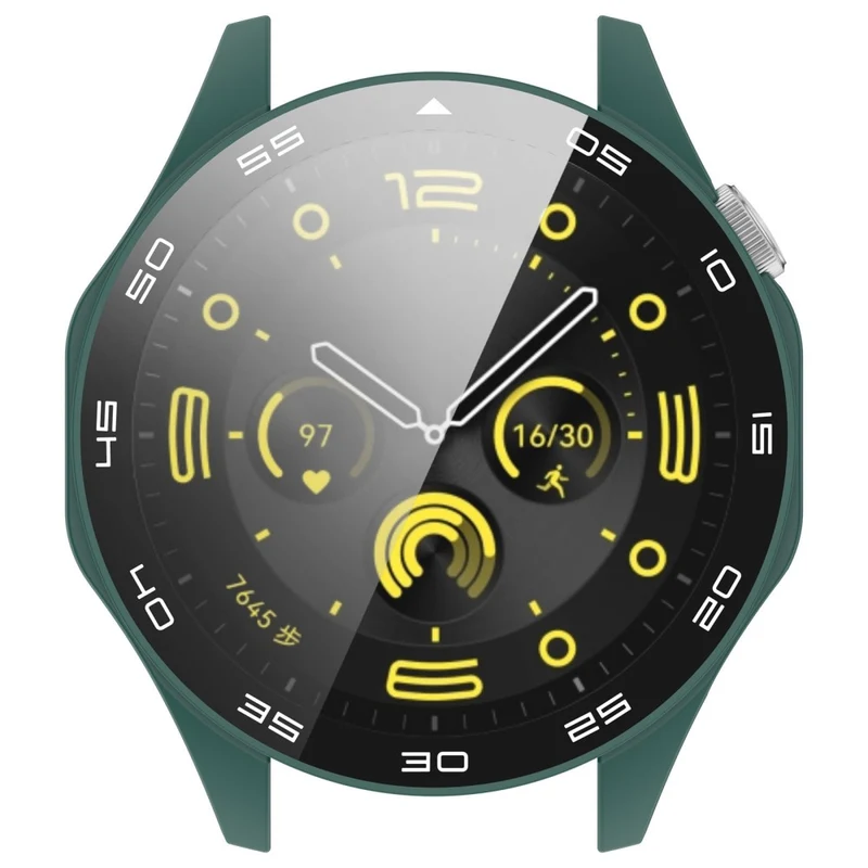 Huawei Watch GT 4 46mm Watch Case Tempered Glass Screen Protector Frame Cover with Dial Plate