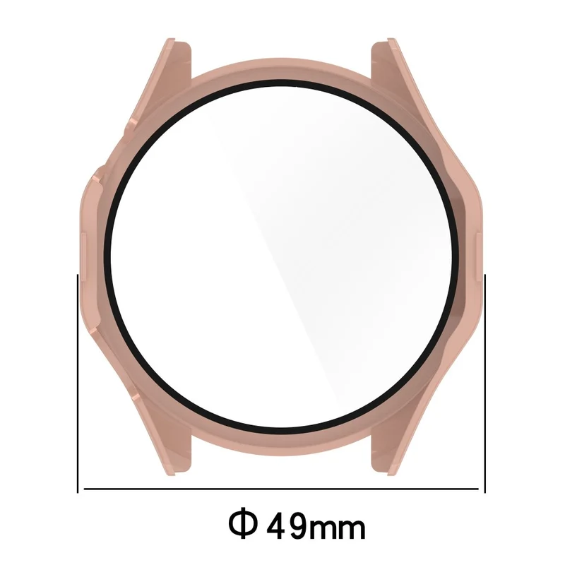 Honor Watch 4 Pro Watch Case Full Coverage Protective Cover with Tempered Glass Screen Film