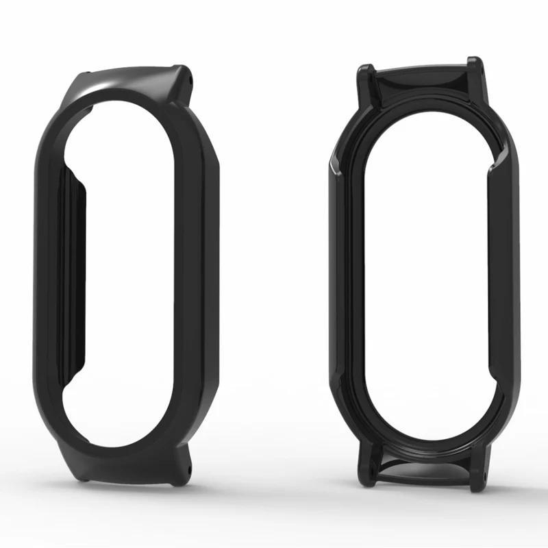 Xiaomi Smart Band 8 / Smart Band 8 NFC Hard Bump Resistant Case with Tempered Glass Screen Protector