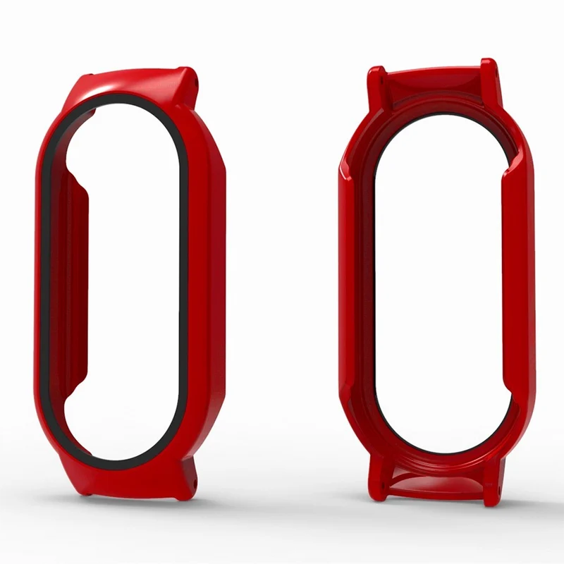 Xiaomi Smart Band 8 / Smart Band 8 NFC Hard Bump Resistant Case with Tempered Glass Screen Protector