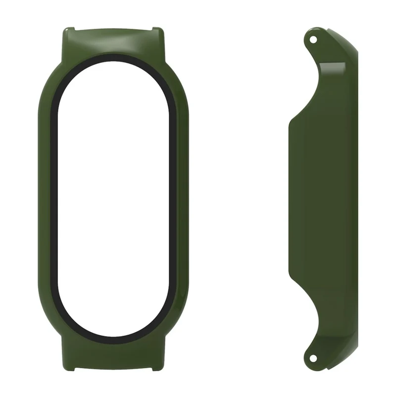 Xiaomi Smart Band 8 / Smart Band 8 NFC Hard Bump Resistant Case with Tempered Glass Screen Protector