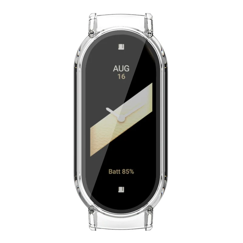 Xiaomi Smart Band 8 / Smart Band 8 NFC Hard Bump Resistant Case with Tempered Glass Screen Protector