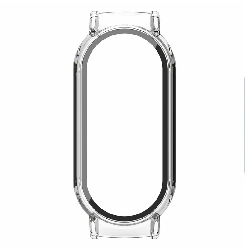 Xiaomi Smart Band 8 / Smart Band 8 NFC Hard Bump Resistant Case with Tempered Glass Screen Protector