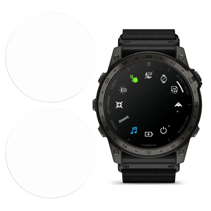 2Pcs Garmin Tactix 7 AMOLED Edition Tempered Glass Screen Film HD Watch Screen Protector