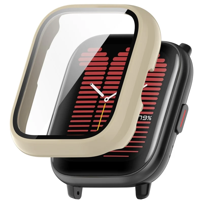 Huami Amazfit Active (A2211) Case with Tempered Glass Film Full Protective Hard Watch Cover