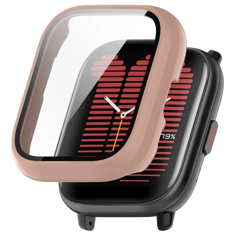 Huami Amazfit Active (A2211) Case with Tempered Glass Film Full Protective Hard Watch Cover